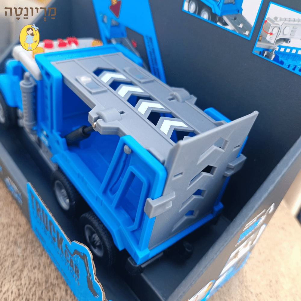 משאית מעלון עם קולות ותאורה