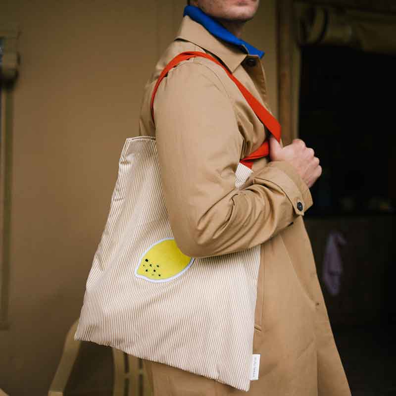 1802011-–-Sticky-Lemon---envelope-collection---totebag-–-camp-yellow