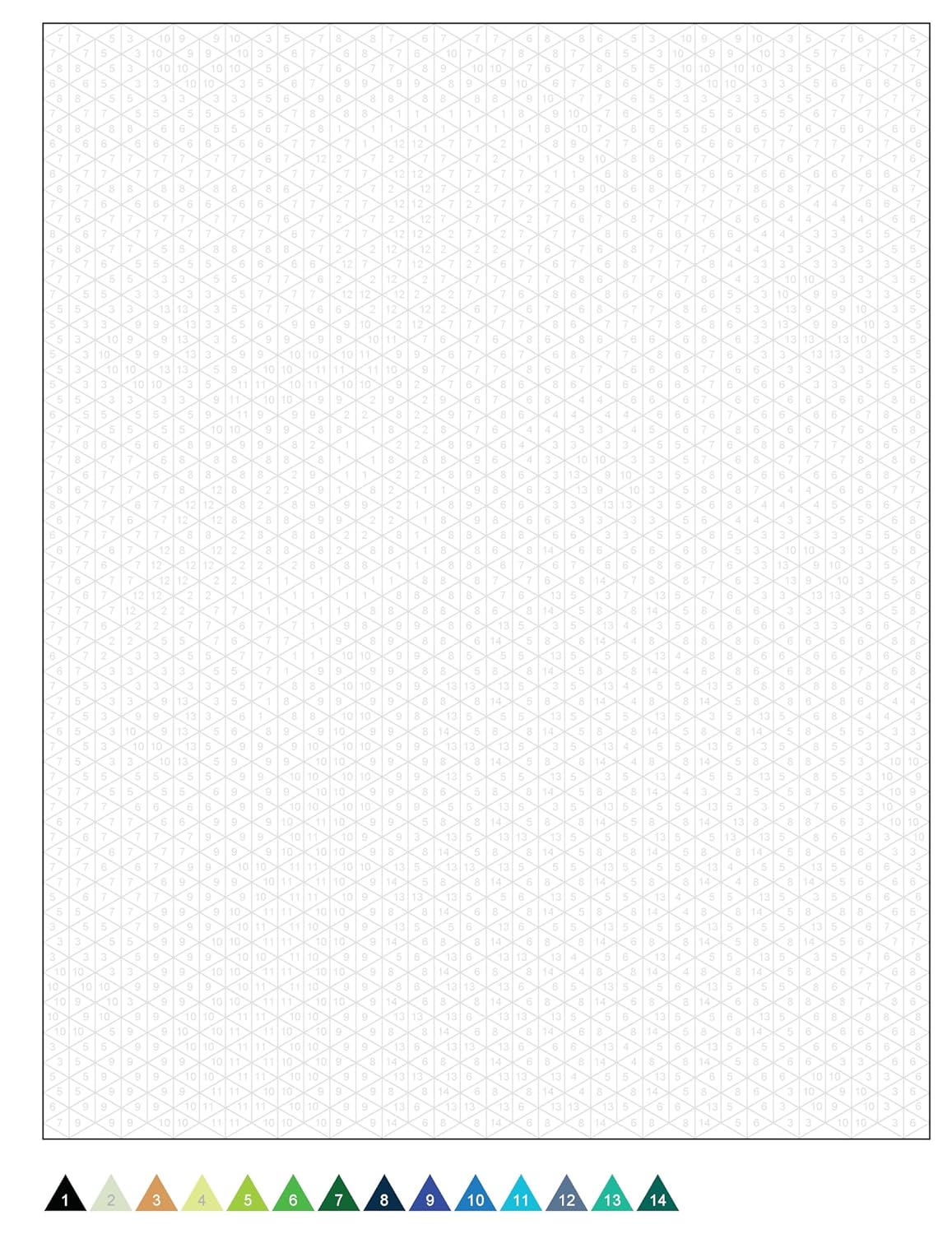 חוברת צביעה לפי מספרים - חיות מדהימות