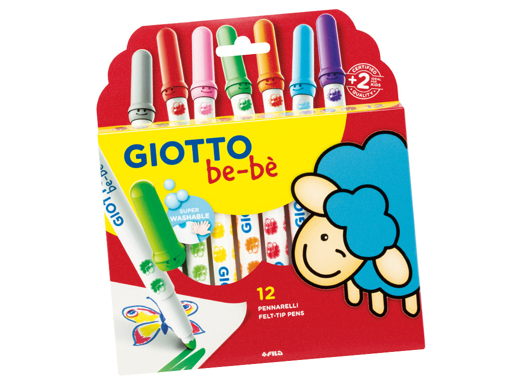 12 טושים עבים - Giotto