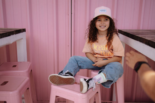 כובע מצחייה - Mini Powder Pink