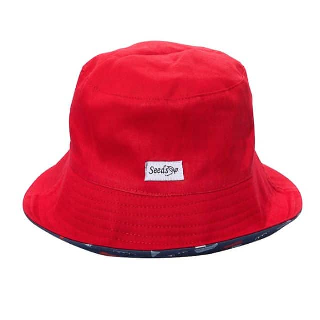 כובע דו צדדי לתינוקות וילדים סירות - Seeds