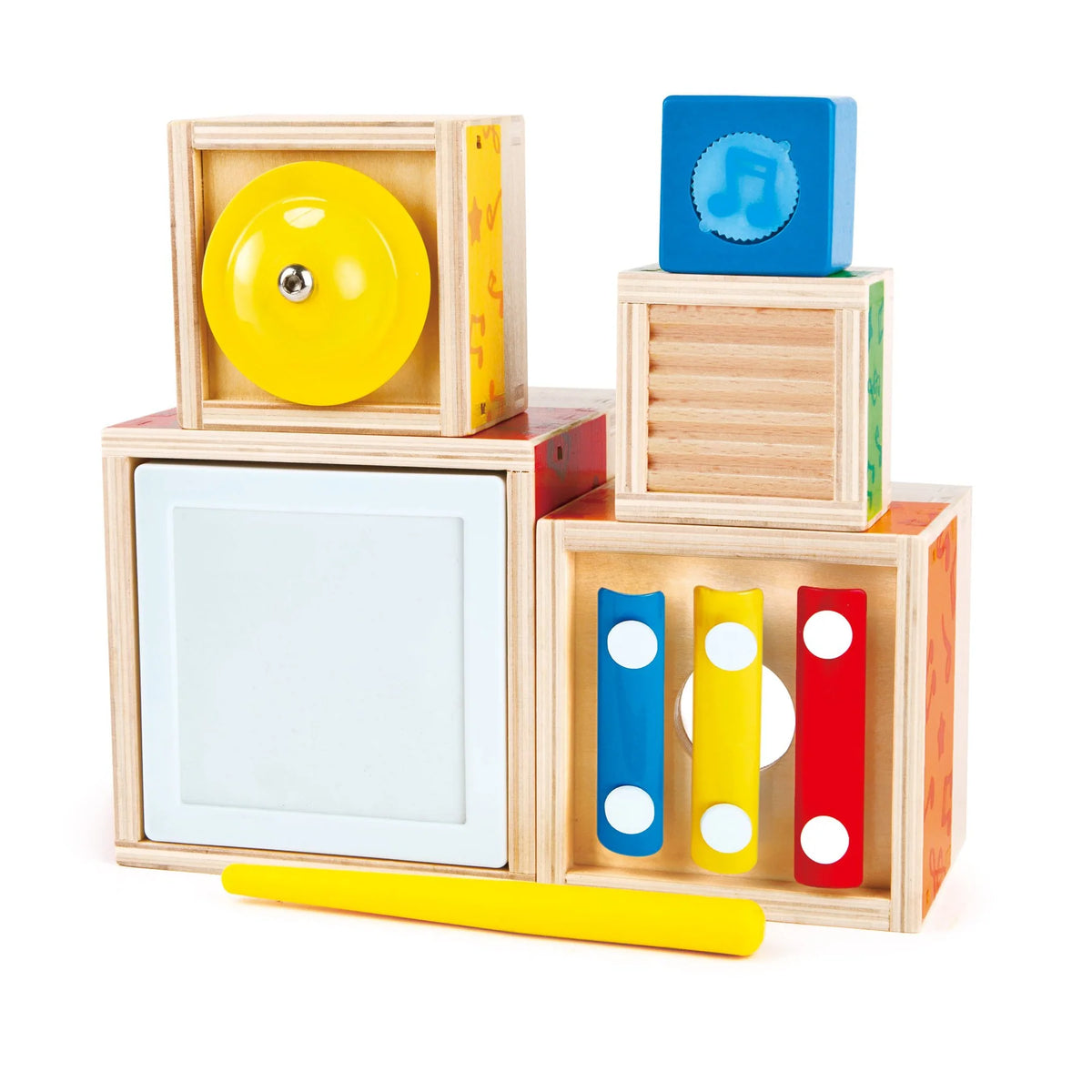 מגדל קוביות מוזיקלי - HAPE