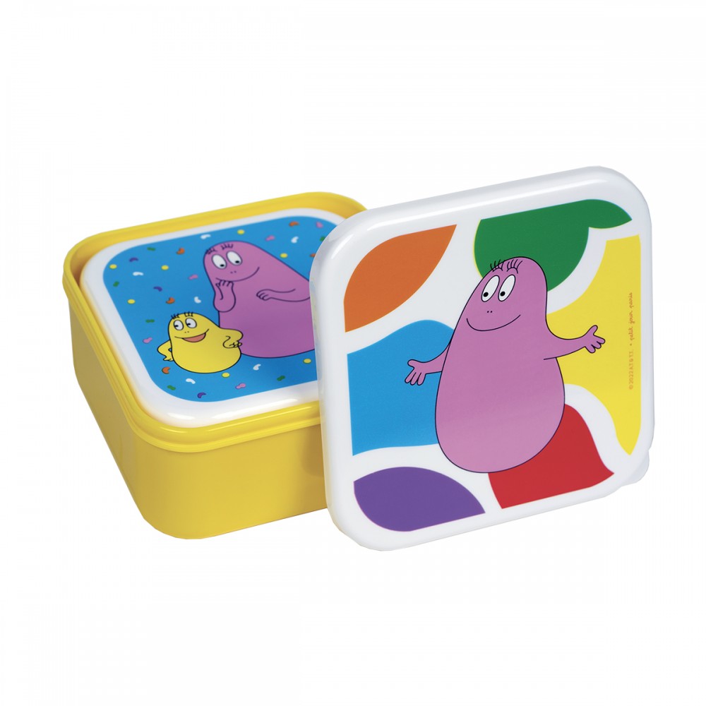 סט 3 קופסאות אוכל - ברבאבא
