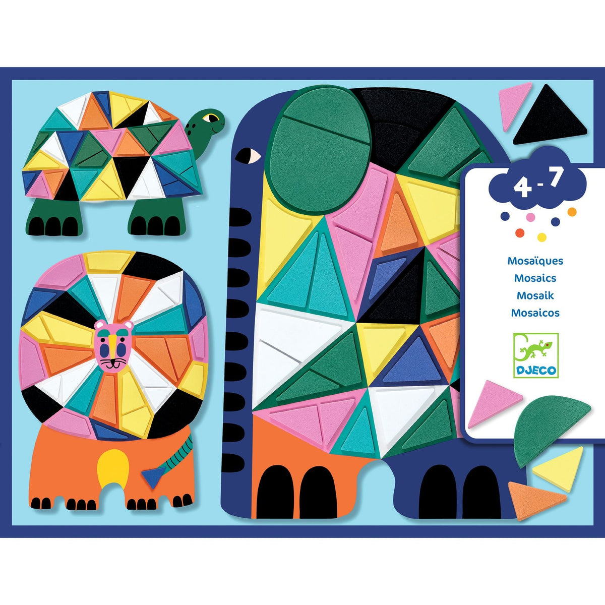 יצירה - הדבקת סול רב פעמית אפריקה