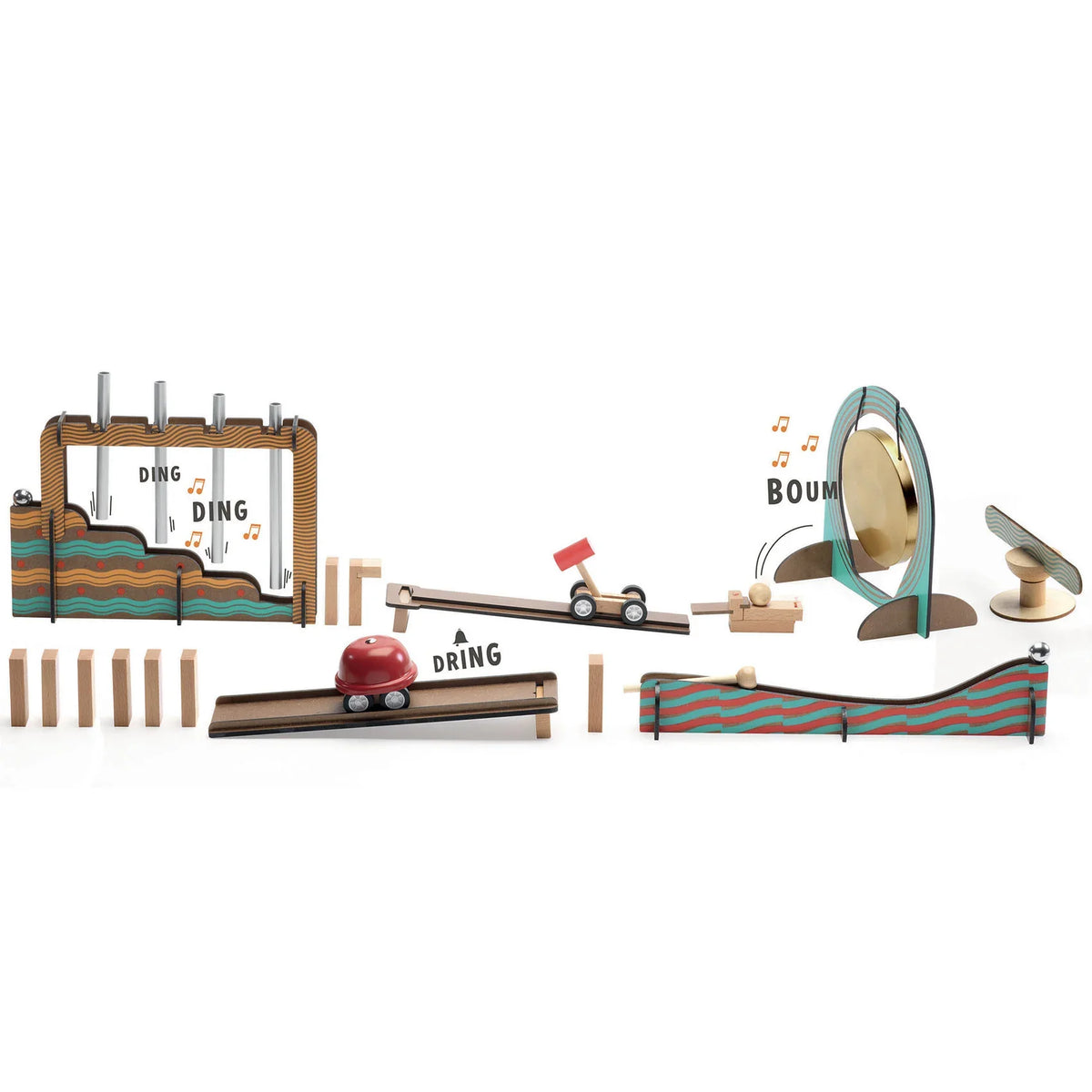משחק הרכבה - זיג אנד גו 52 חלקים מוזיקה