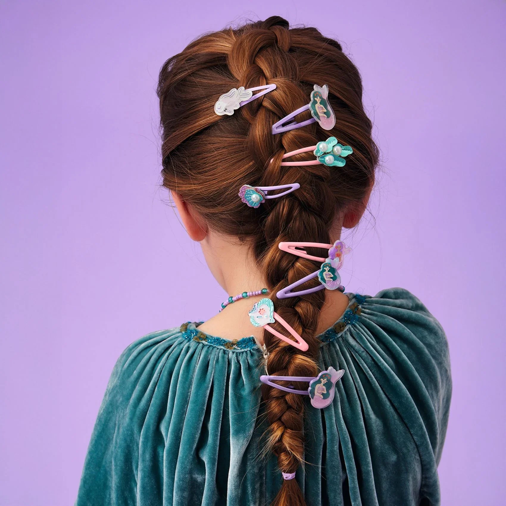 גומיה לשיער סקראנצ'י פלאם -  אמה