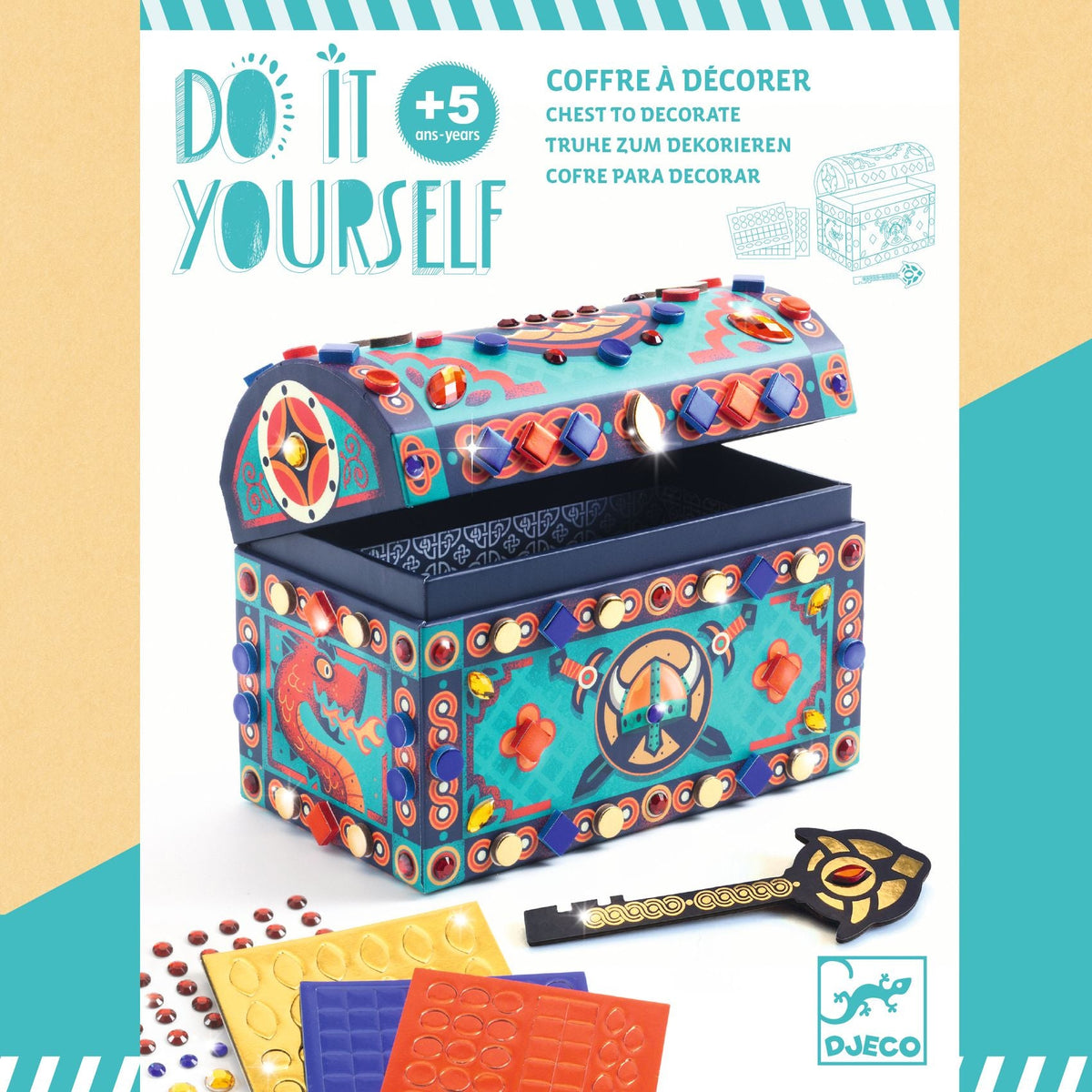 יצירה DIY - תיבת אוצר קסומה