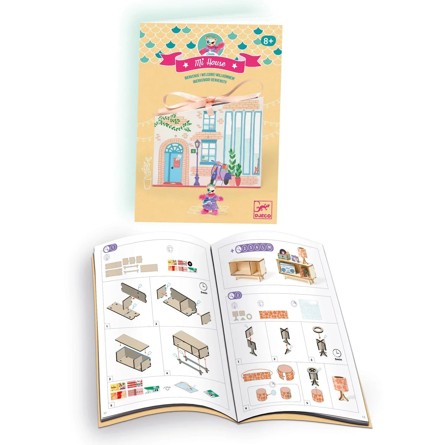 יצירה DIY - בתים מיניאטורים - סטלה