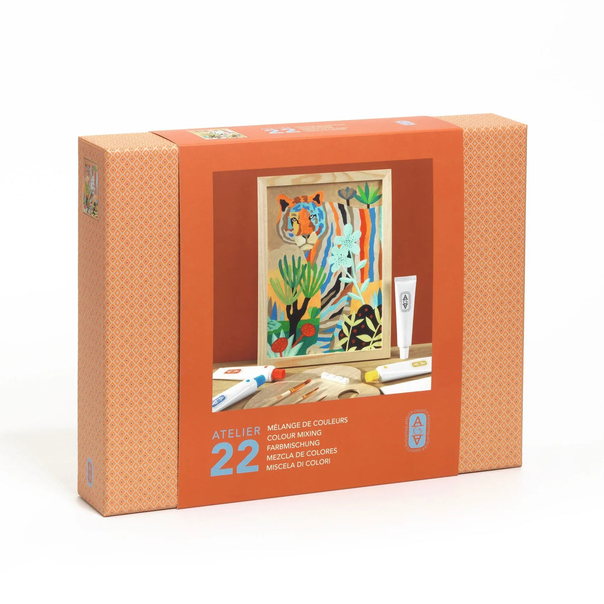סדנת אומן 22 - צביעה בטכניקת ערבוב צבעים