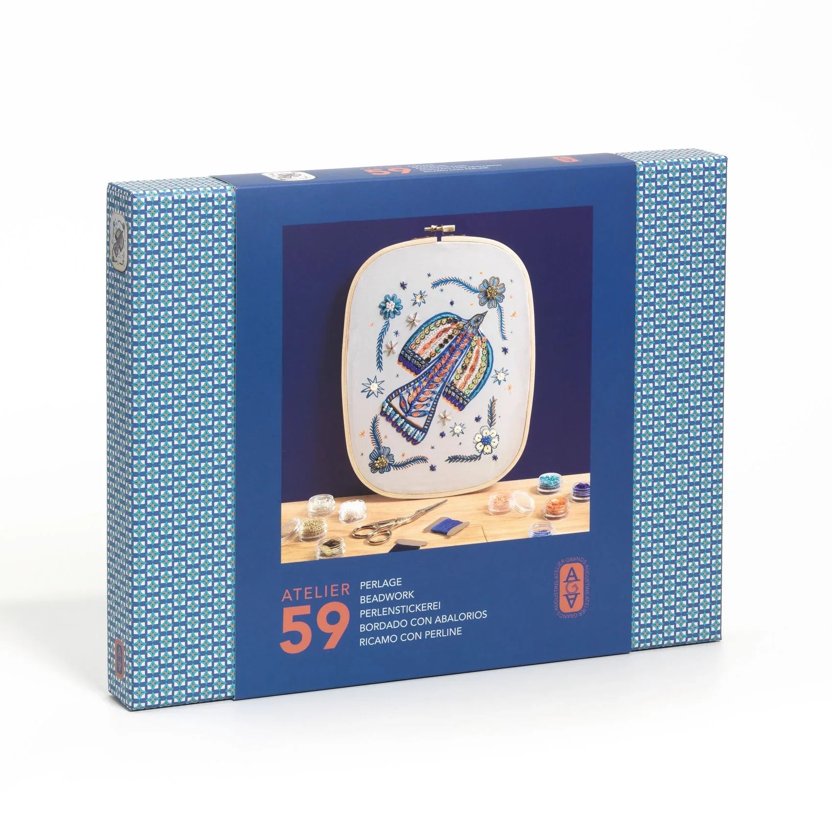 סדנת אומן 59 - רקמת חרוזים ציפור