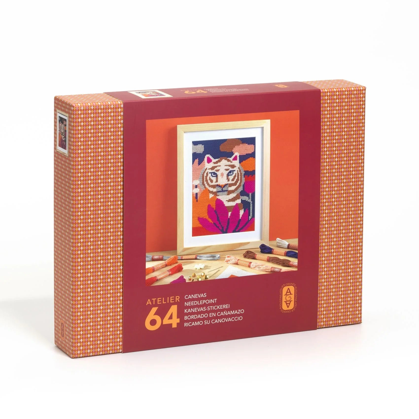 סדנת אומן 64 - טכניקת ריקמה needlepoint