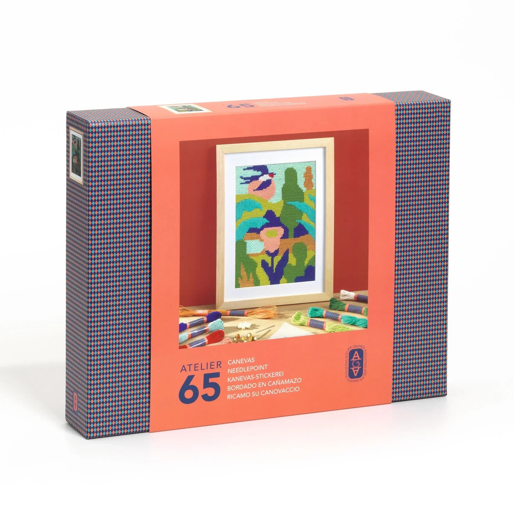 סדנת אומן 65 - טכניקת ריקמה needlepoint