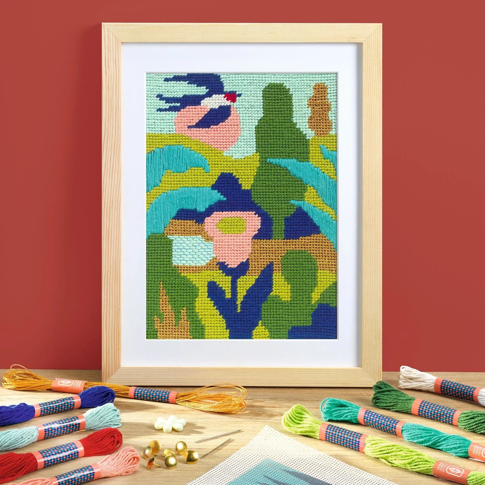 סדנת אומן 65 - טכניקת ריקמה needlepoint