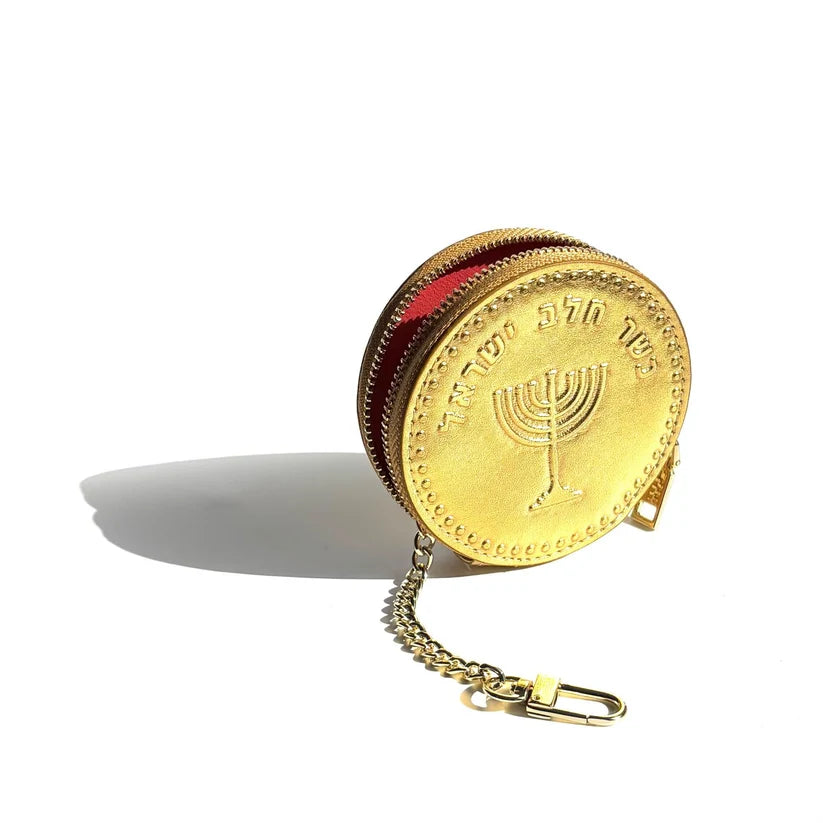 ארנק מטבע שוקולד לחנוכה