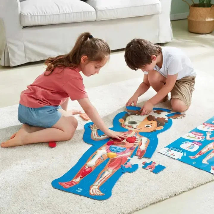 פאזל גוף האדם עם איברים מעץ - HAPE
