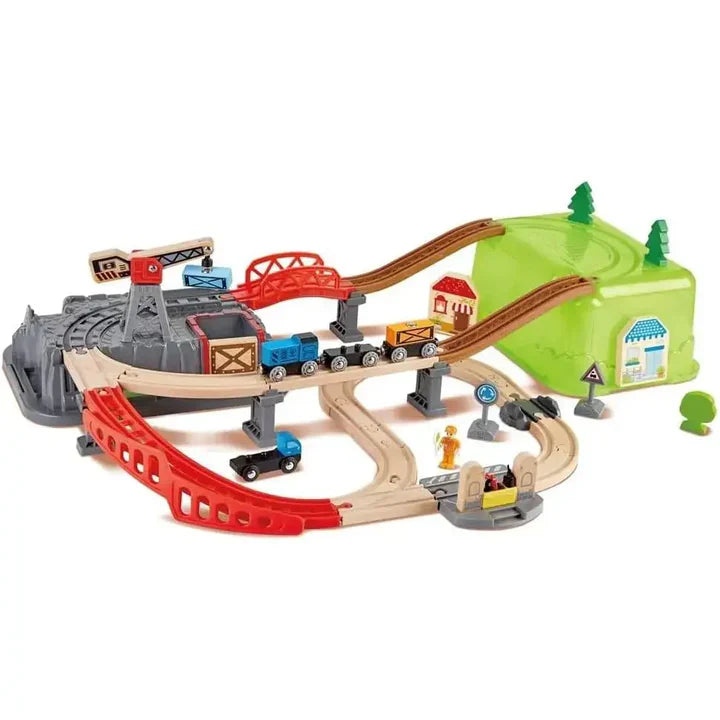 סט מסילות רכבת מתקדם - HAPE