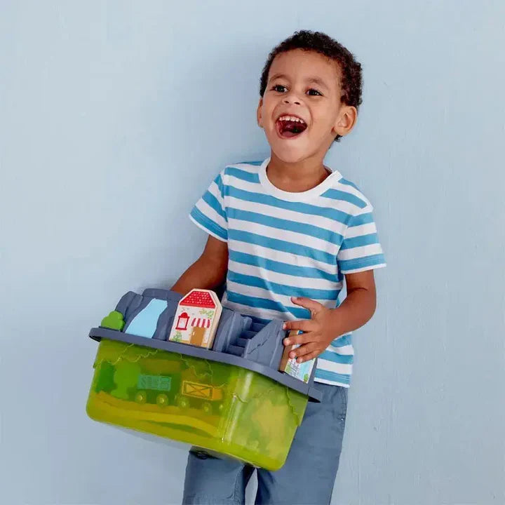 סט מסילות רכבת מתקדם - HAPE