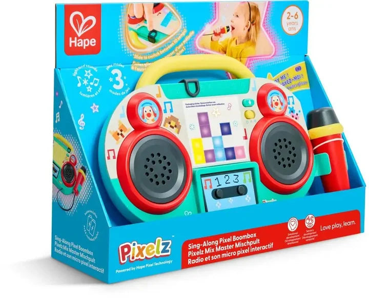 רדיו טייפ בומבוקס פיקסלים דינמי - HAPE