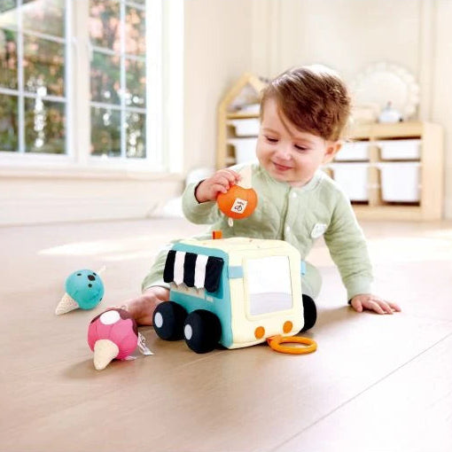 קוביית פעילות סנסורית אוטו גלידה - HAPE