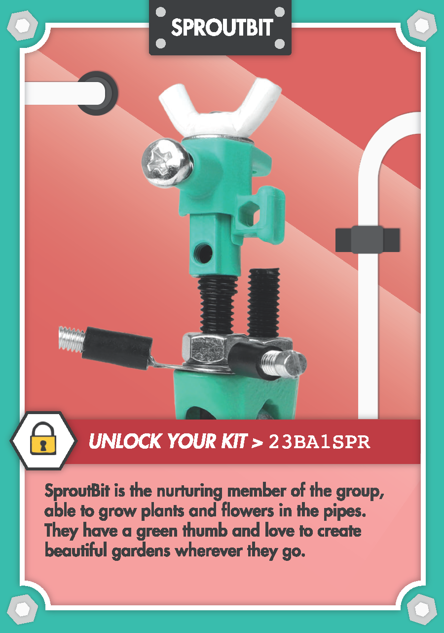 ערכת LIL' ROBOTS ליצירת רובוטים קטנים - SPROUTBIT
