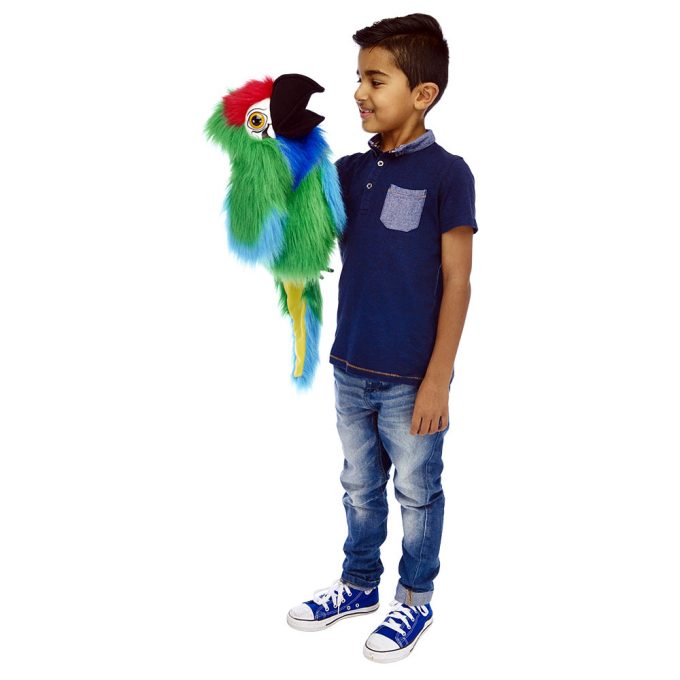 בובת כפפה - תוכי ארה צבאית