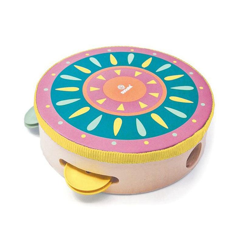 SV14057-WOODEN-MUSICAL-SET-‘PEACOCK-WITH-TAMBOURINE-MARACA-AND-MINI-FLUTE-2
