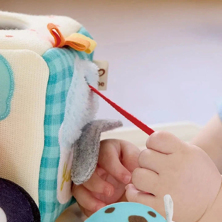 קוביית פעילות סנסורית אוטו גלידה - HAPE