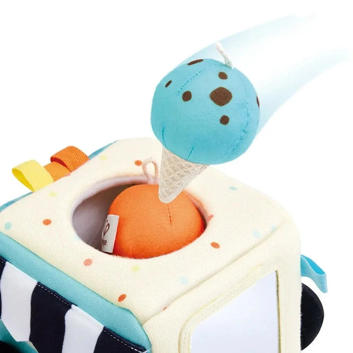 קוביית פעילות סנסורית אוטו גלידה - HAPE