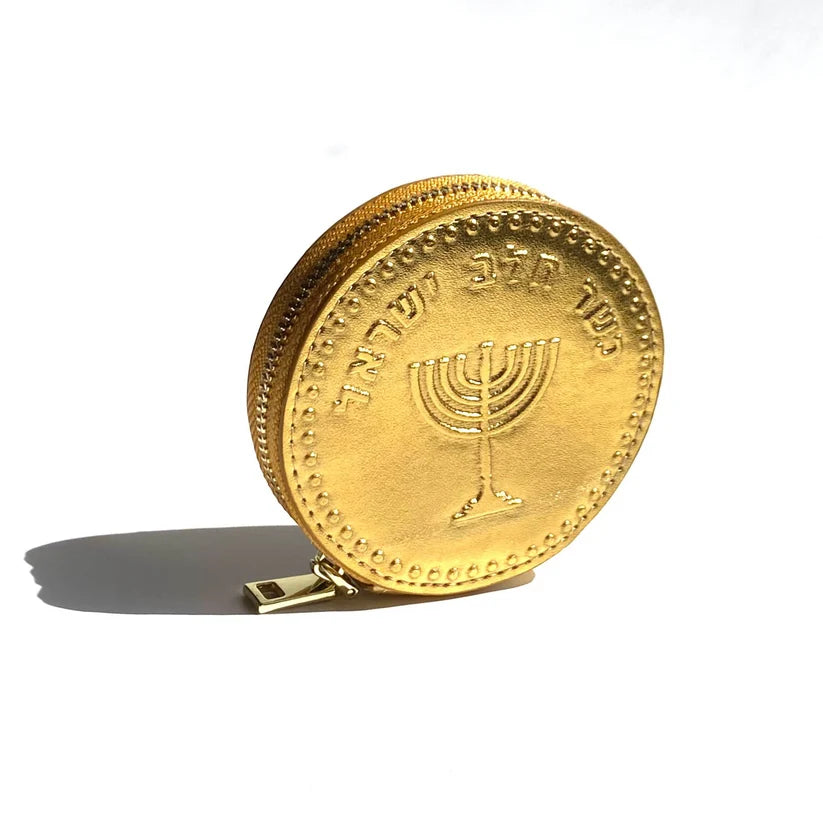 ארנק מטבע שוקולד לחנוכה