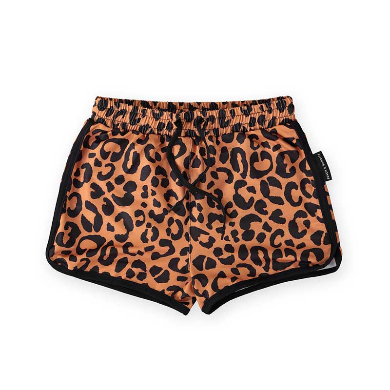 בגד ים אוברול שרוול ארוך לתינוקות Coco Leopard
