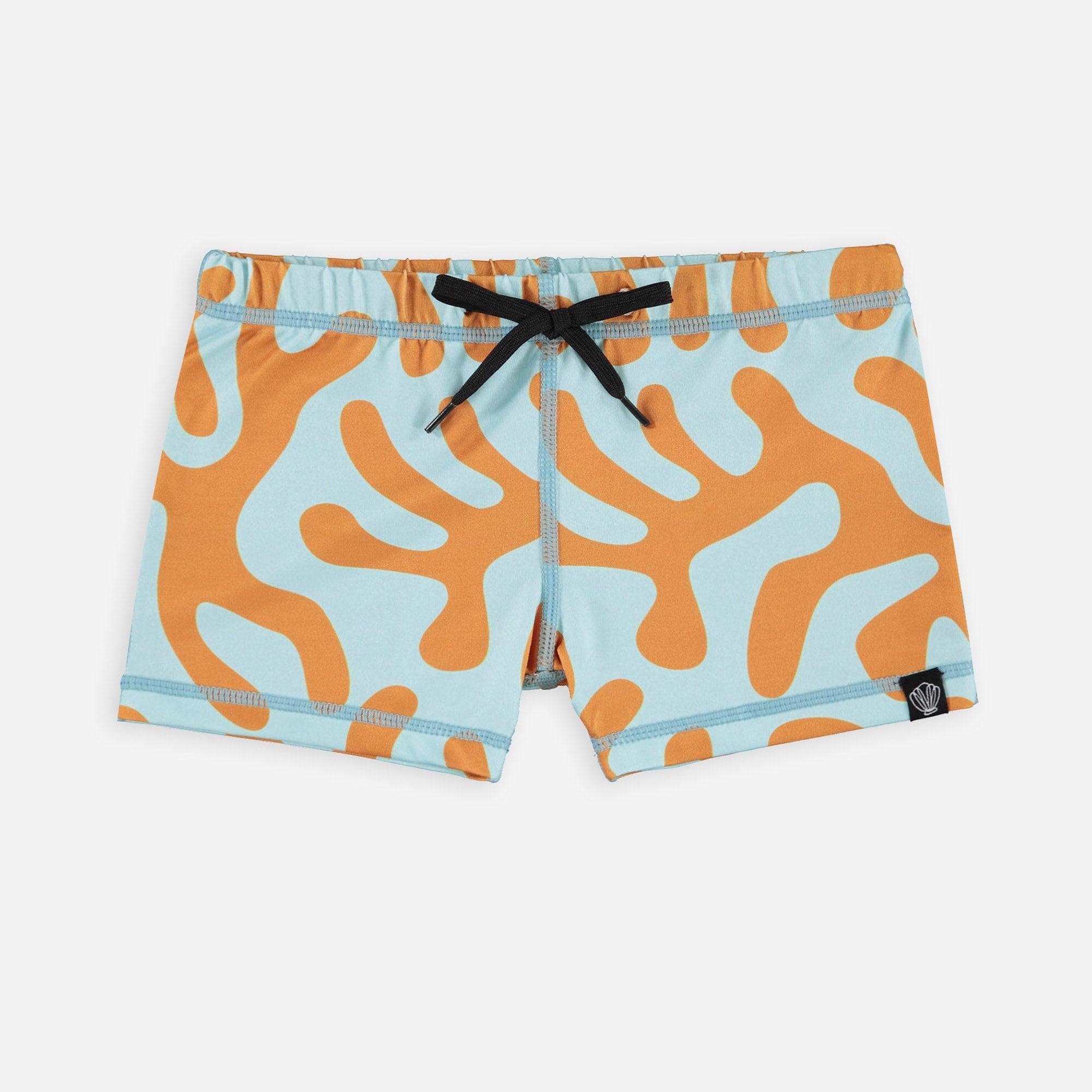 בגד ים שלם ללא שרוולים Coral Reef Blue