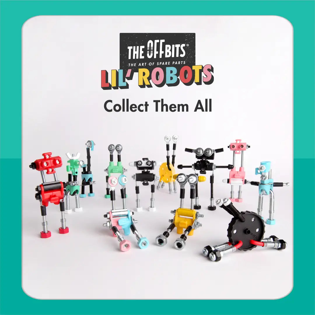 ערכת LIL' ROBOTS ליצירת רובוטים קטנים - STRECHBIT