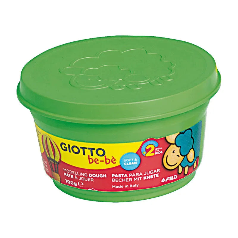 GIOTTO - סט בצק למשחק 3 צבעים ורוד, ירוק, כתום