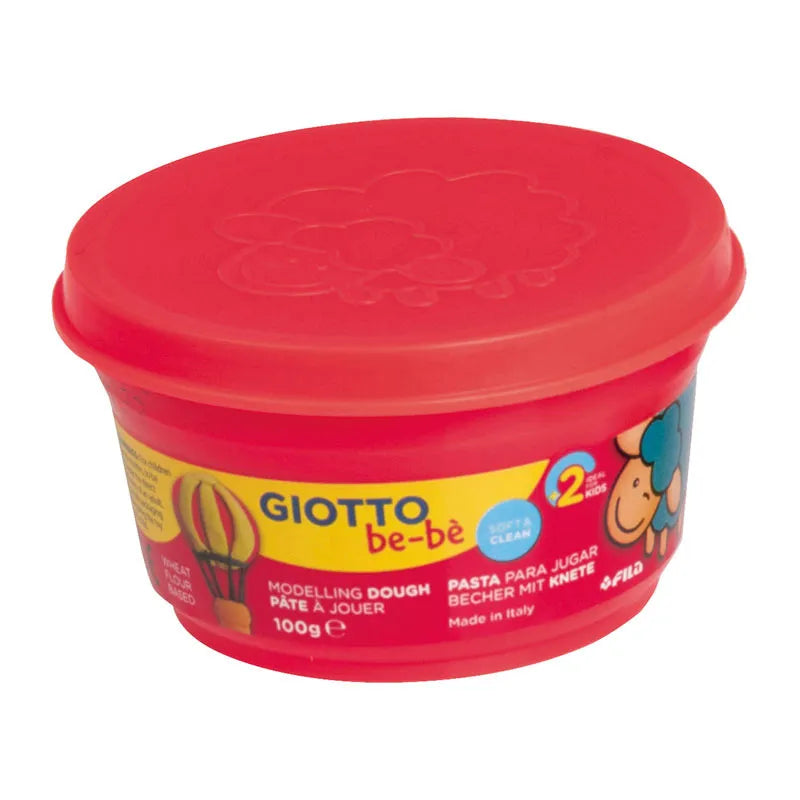 GIOTTO - סט בצק למשחק 3 צבעים ורוד, ירוק, כתום