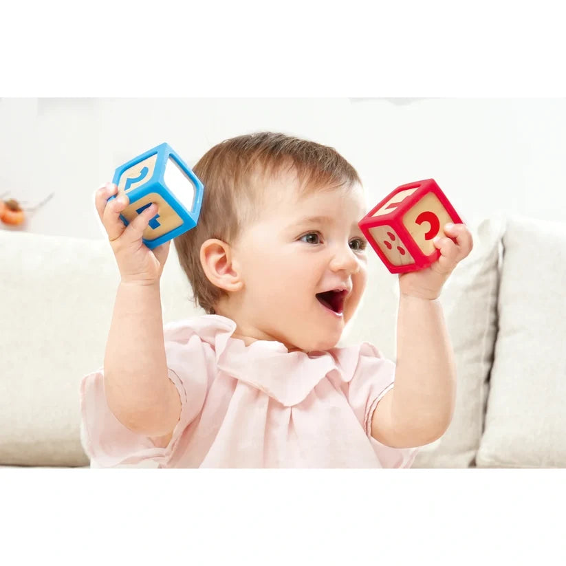 קוביות עץ וסיליקון - HAPE