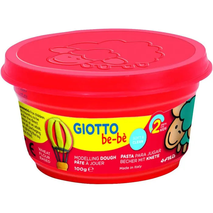 GIOTTO - סט בצק למשחק 3 צבעים אדום, כחול, צהוב