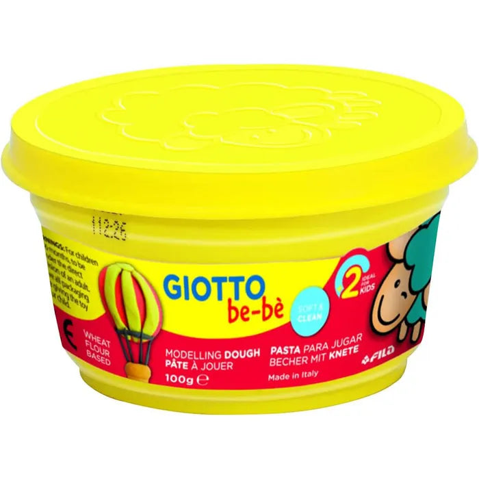 GIOTTO - סט בצק למשחק 3 צבעים אדום, כחול, צהוב