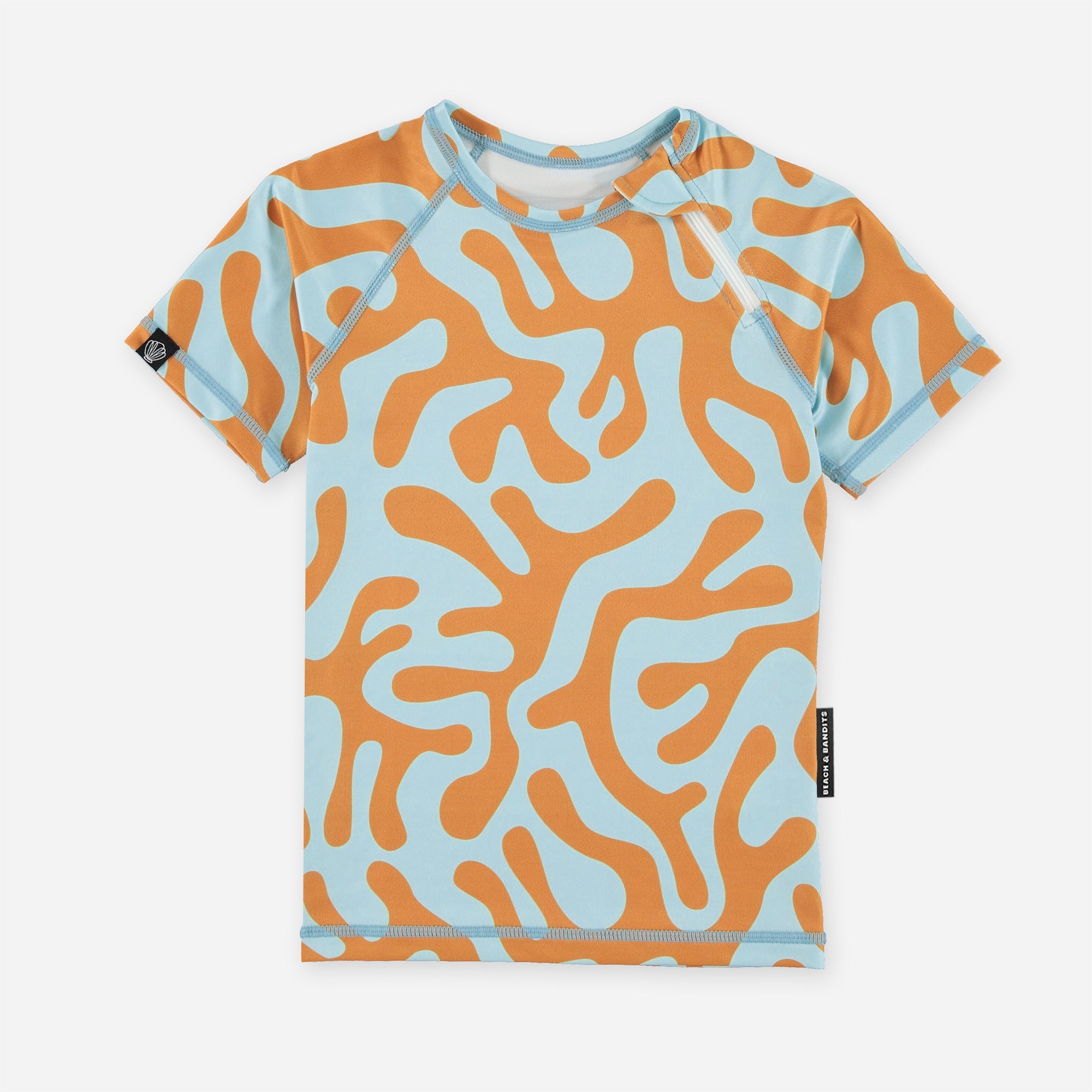 בגד ים שלם ללא שרוולים Coral Reef Blue