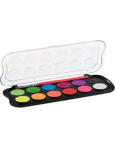 12 צבעי מים זוהרים - Giotto